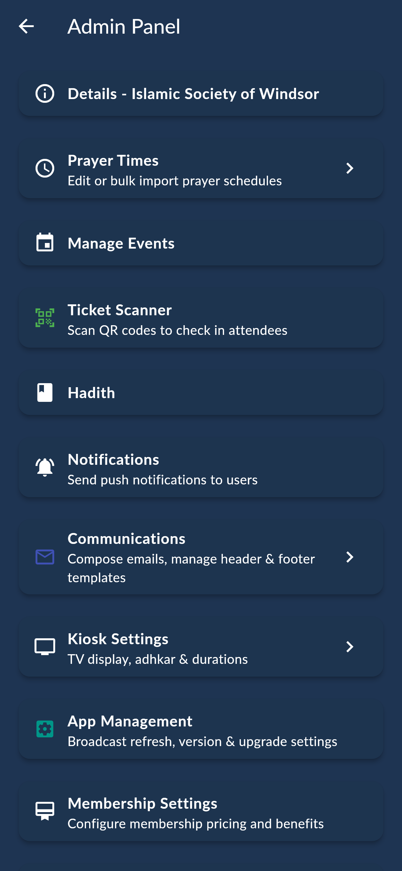 Umity Admin