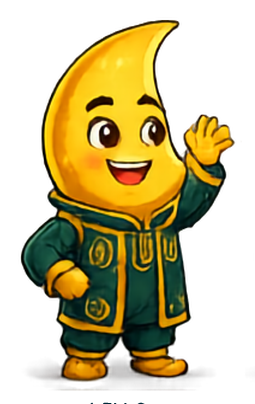 Umity Mascot waving hello